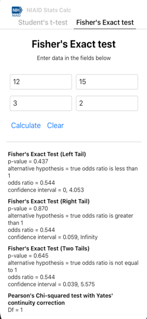 NIAID Stats Calculator(圖3)-速報App