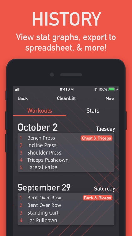 CleanLift - Weight Training screenshot-4
