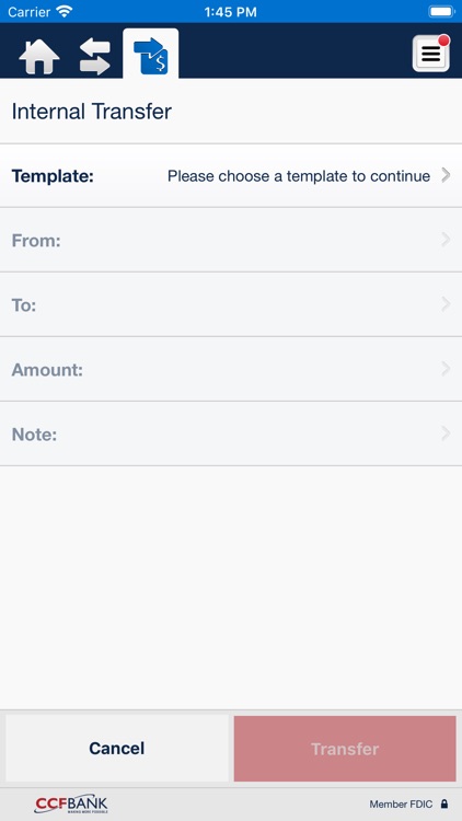 CCFBank Business Mobile screenshot-5