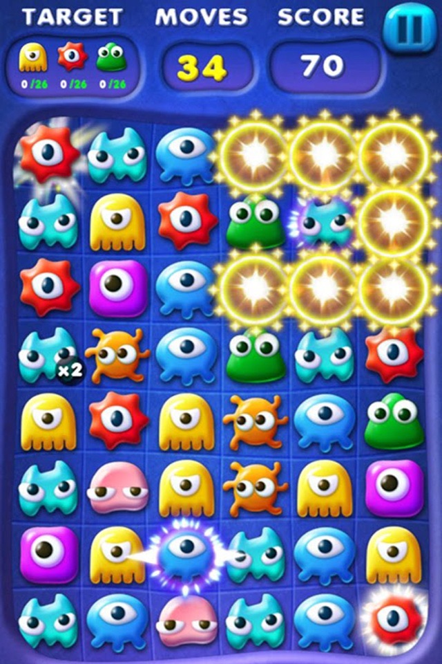 Monsters Blast : Cute Busters screenshot 2