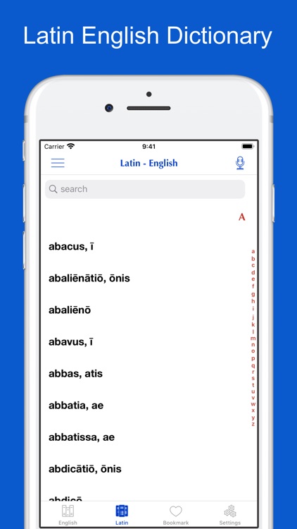 Latin-English-Latin Dictionary screenshot-4