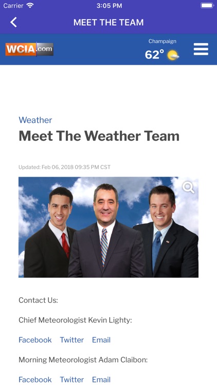 WCIA 3 Weather