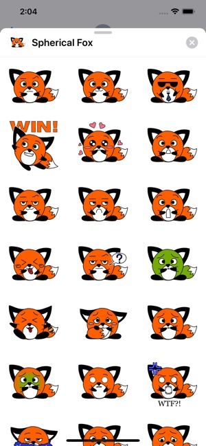 Spherical Fox Sticker Pack(圖1)-速報App