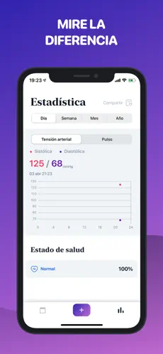 Screenshot 4 Tension arterial y pulso iphone