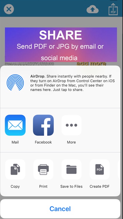MyScan: capture and share PDF screenshot-4