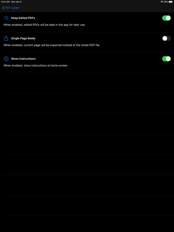 Screenshot #6 pour PDF Cutter