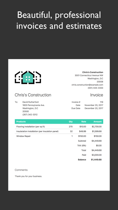 How to cancel & delete JotNot Invoice from iphone & ipad 1