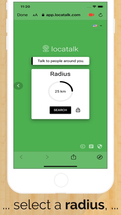 Locatalk App screenshot 2