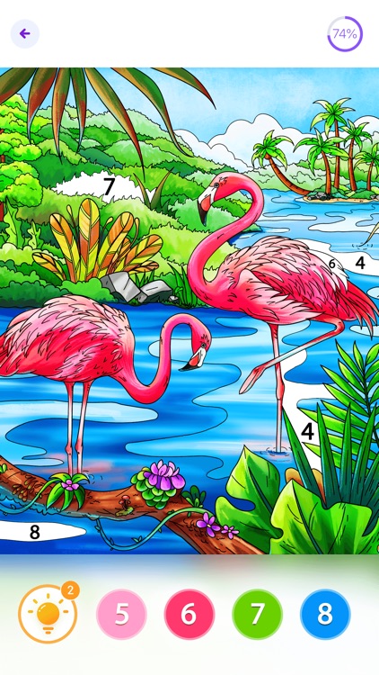 Coloring Fun : Color by Number