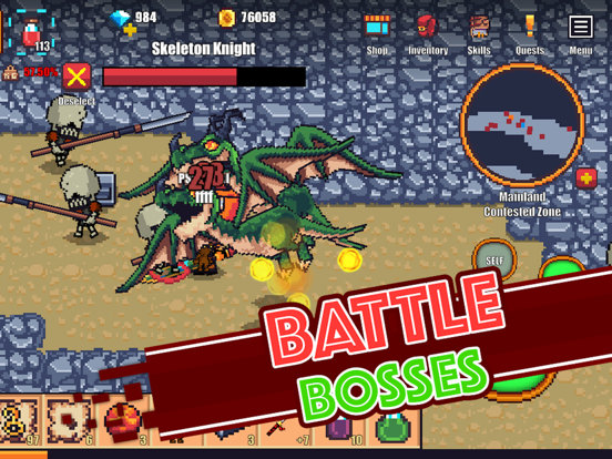 Pixel Knights Online - MMORPG screenshot 2