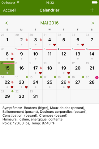 Period Tracker by GP Apps screenshot 2