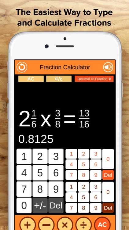 Fraction Calculator + Decimals