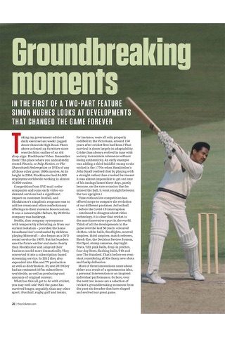 The Cricketer Magazine screenshot 4