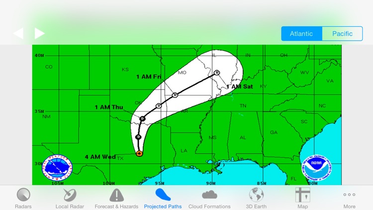 Hurricane Track- Storm Tracker screenshot-3