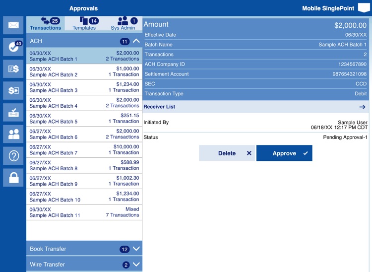 Mobile SinglePoint for iPad by U.S. Bancorp