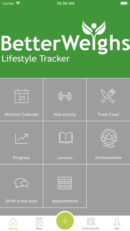 BetterWeighs Lifestyle Tracker