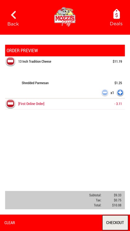Mozzi's Pizza screenshot-4