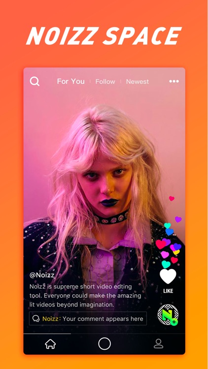 Noizz-Music Cam & Video Editor screenshot-0