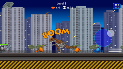 Robot Dino T-Rex Attack screenshot 3
