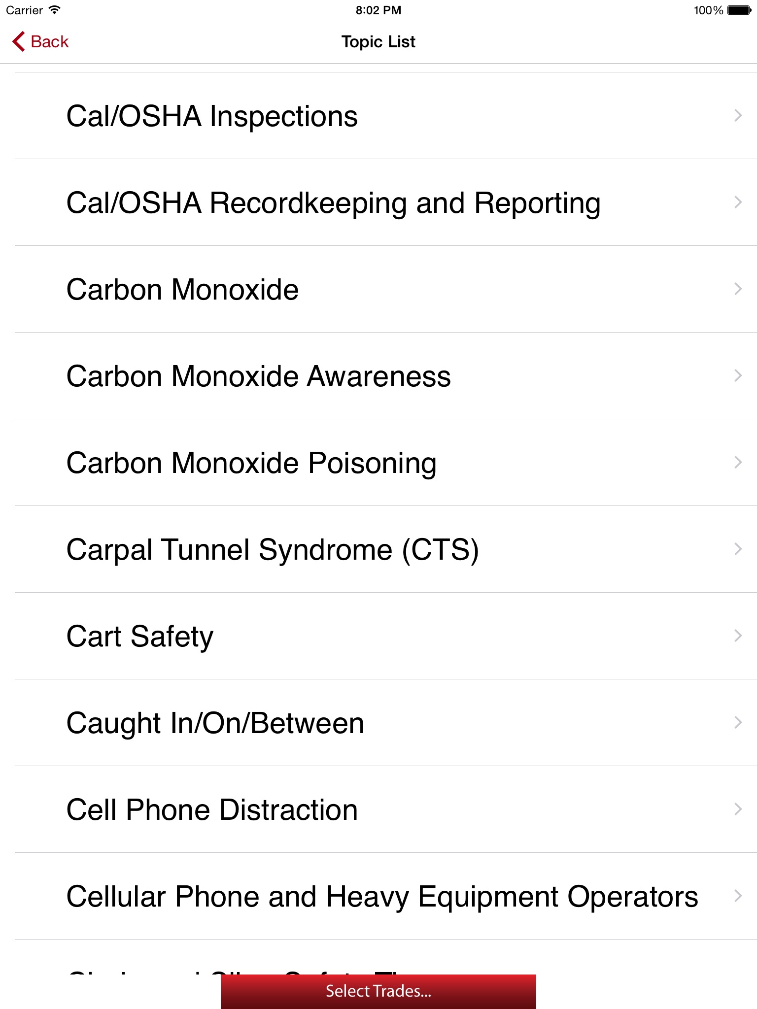 Safety Meeting App screenshot 4