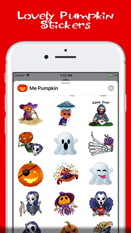 Lovely Pumpkin Stickers screenshot-4