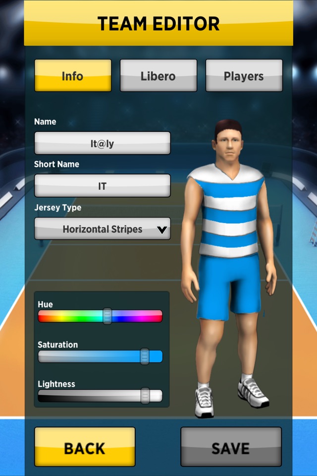 Spike Masters Volleyball screenshot 2