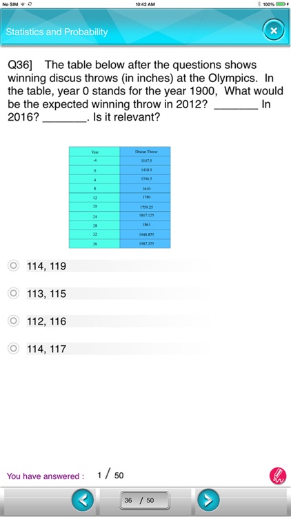 8th Statistics & Probability