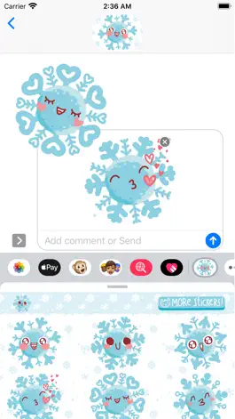 Game screenshot Smilie Snowflake! hack