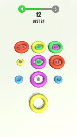 Game screenshot Color Hoops 3D! apk