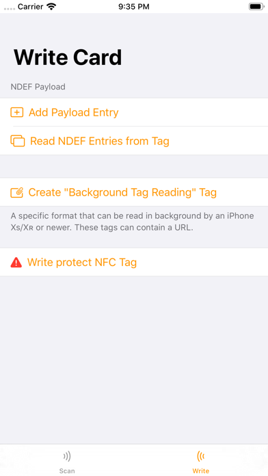 NFC-Utility screenshot 2