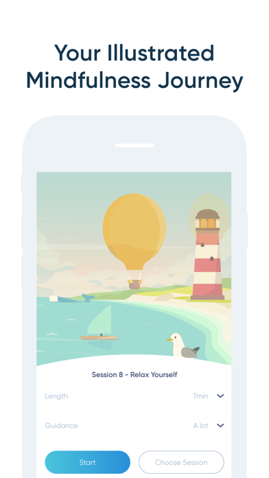 Ease: Mindfulness & Meditation screenshot 2