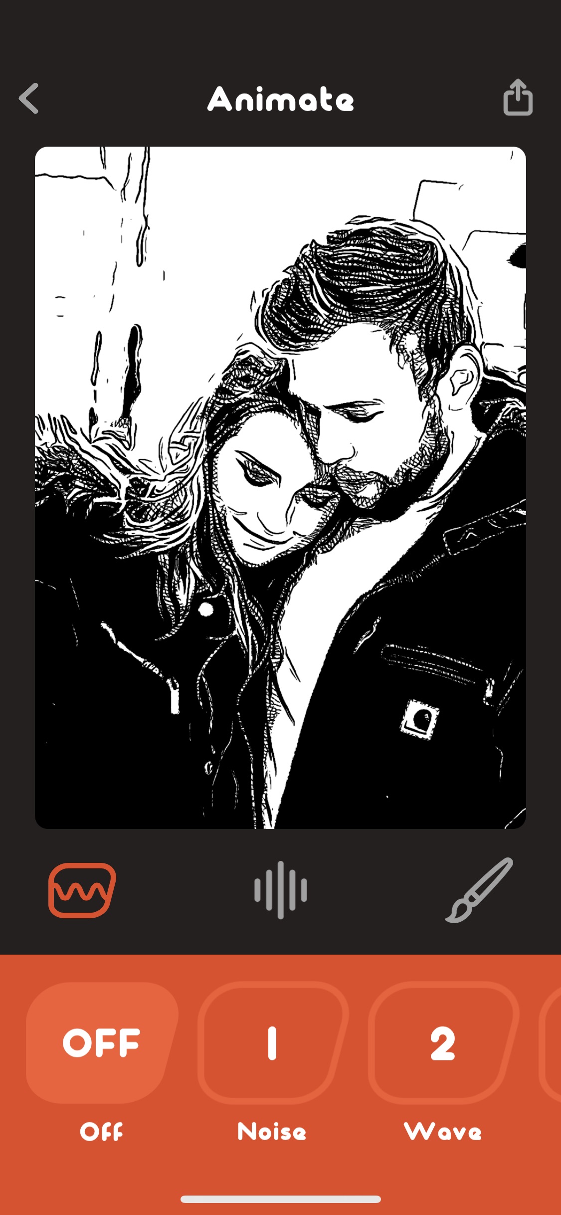 Screenshot do app Animatix - Animação de Fotos