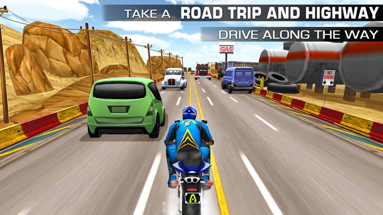 Moto Traffic Rider 3D screenshot-4