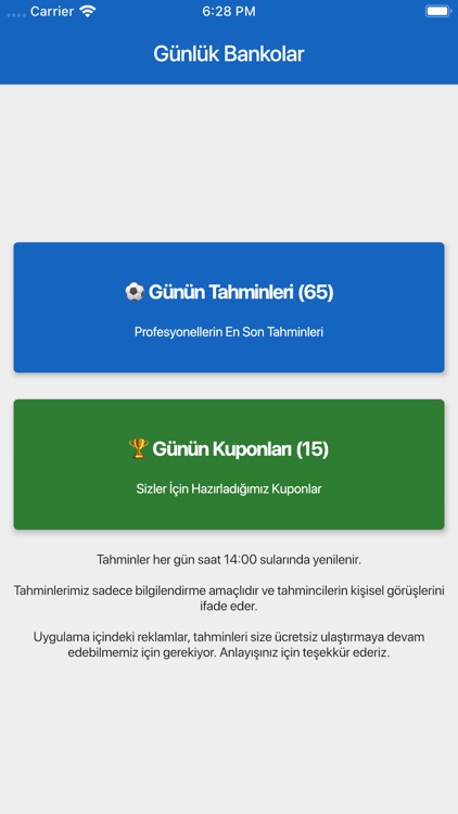 Günlük Banko Tahminler