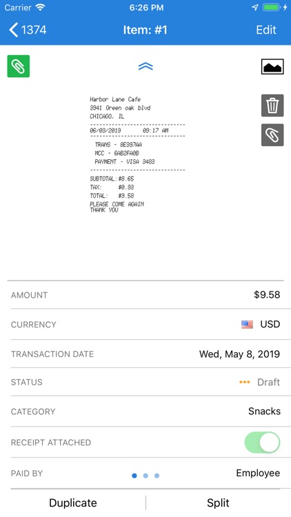 Nexonia Expenses screenshot-3