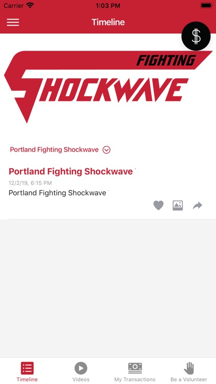 Portland Fighting Shockwave