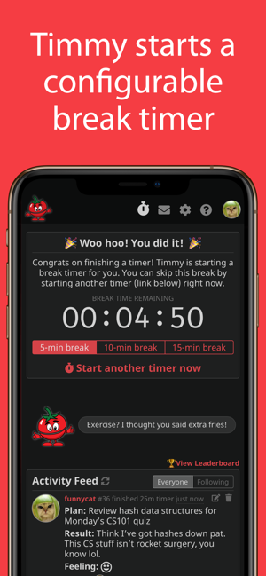 Timmy - Social Pomodoro Timer(圖6)-速報App