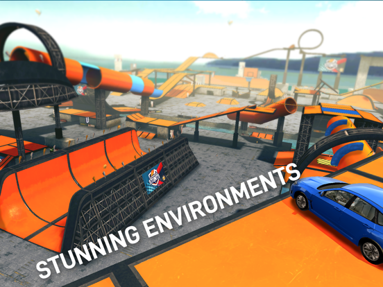 Скачать Car Stunt Races: Mega Ramps