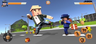 Blocky Police VS Street Gangs, game for IOS