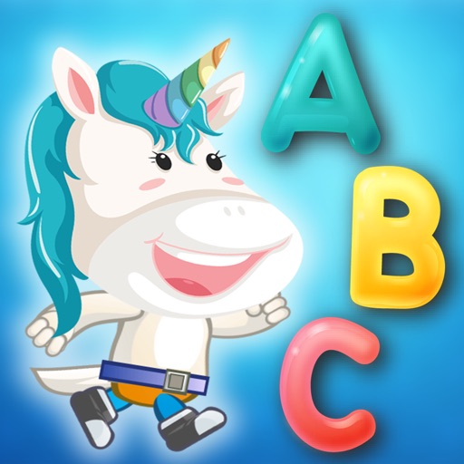 Little Unicorn Reading Alphabe