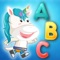 Little Unicorn Reading Alphabet Easy to understand game Learn the alphabet just touch screen a Alphabet to listen sound of Alphabet