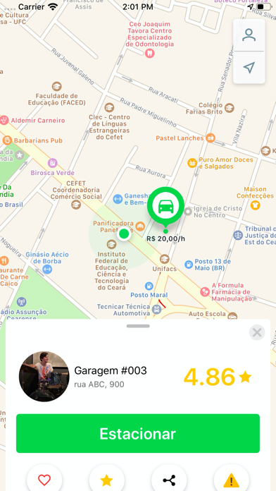 GarageFinder - Estacionamento screenshot 3