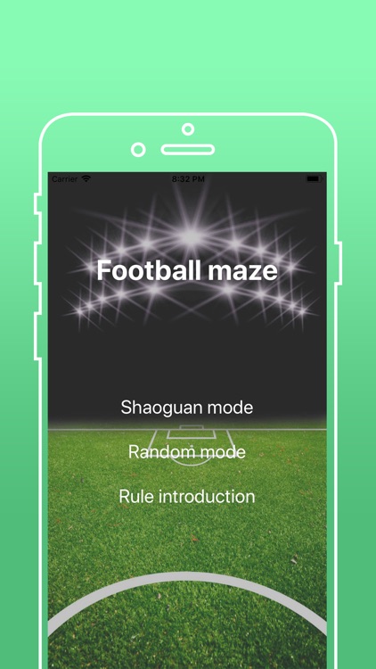 Football maze