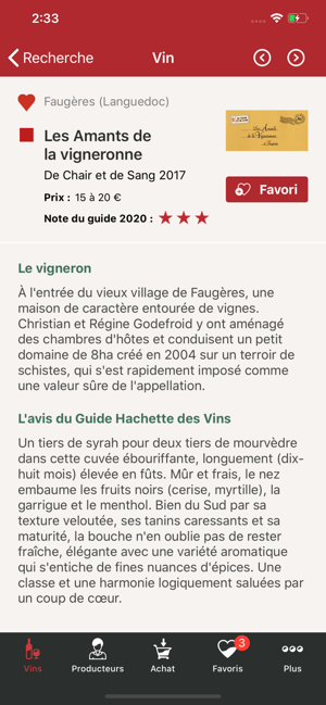 Guide Hachette des Vins 2020(圖3)-速報App