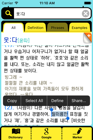 DioDict 3 Korean Dictionary screenshot 4