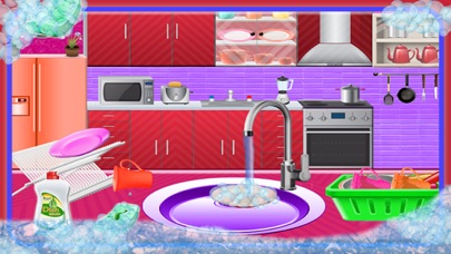 Dish Washing CleanUp Kitchen screenshot 2