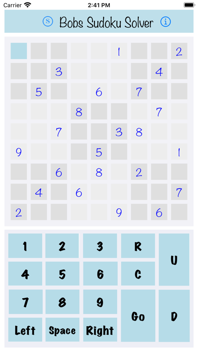 Bobs Sudoku Solver screenshot 2