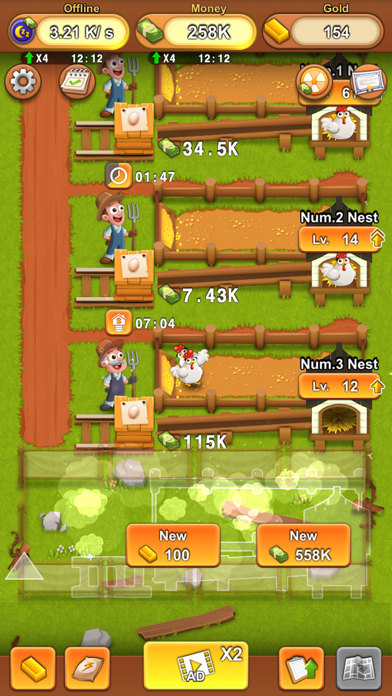 Idle Chicken Farm screenshot 3