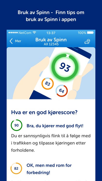 Spinn - Smartere bilforsikring screenshot-5