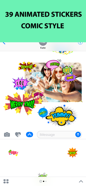 Comic 3D - Animated Stickers(圖1)-速報App